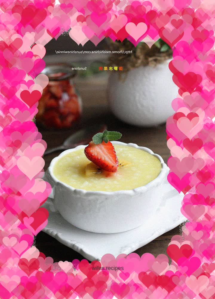 Refreshing porridge-----pineapple fruit porridge