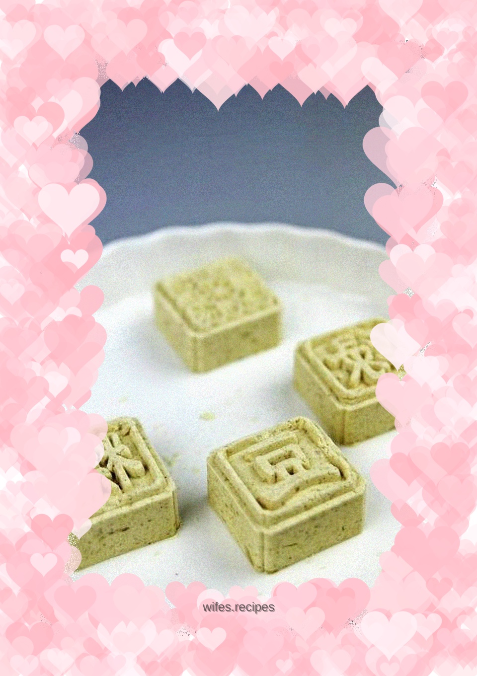 Honey mung bean cake