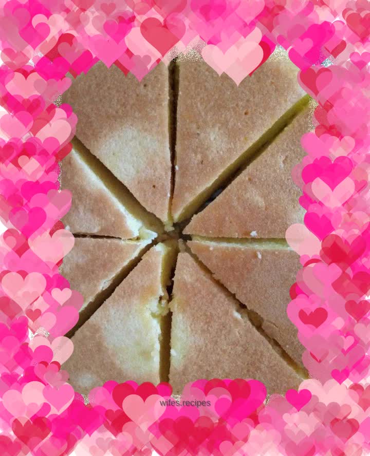 Rice cooker version of sponge cake