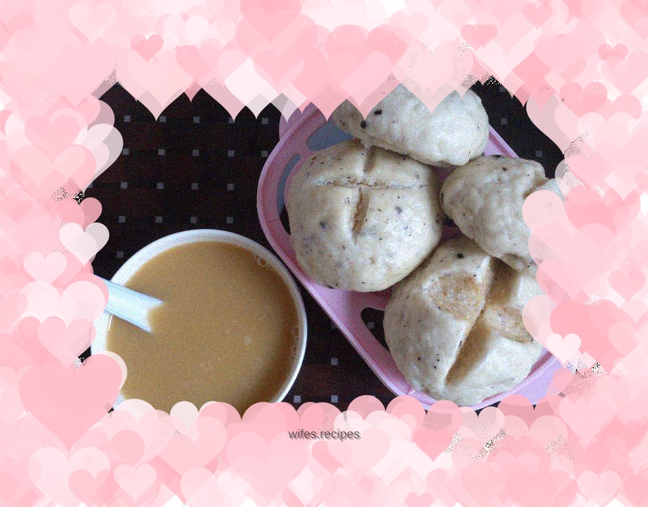 Pumpkin three-color soy milk