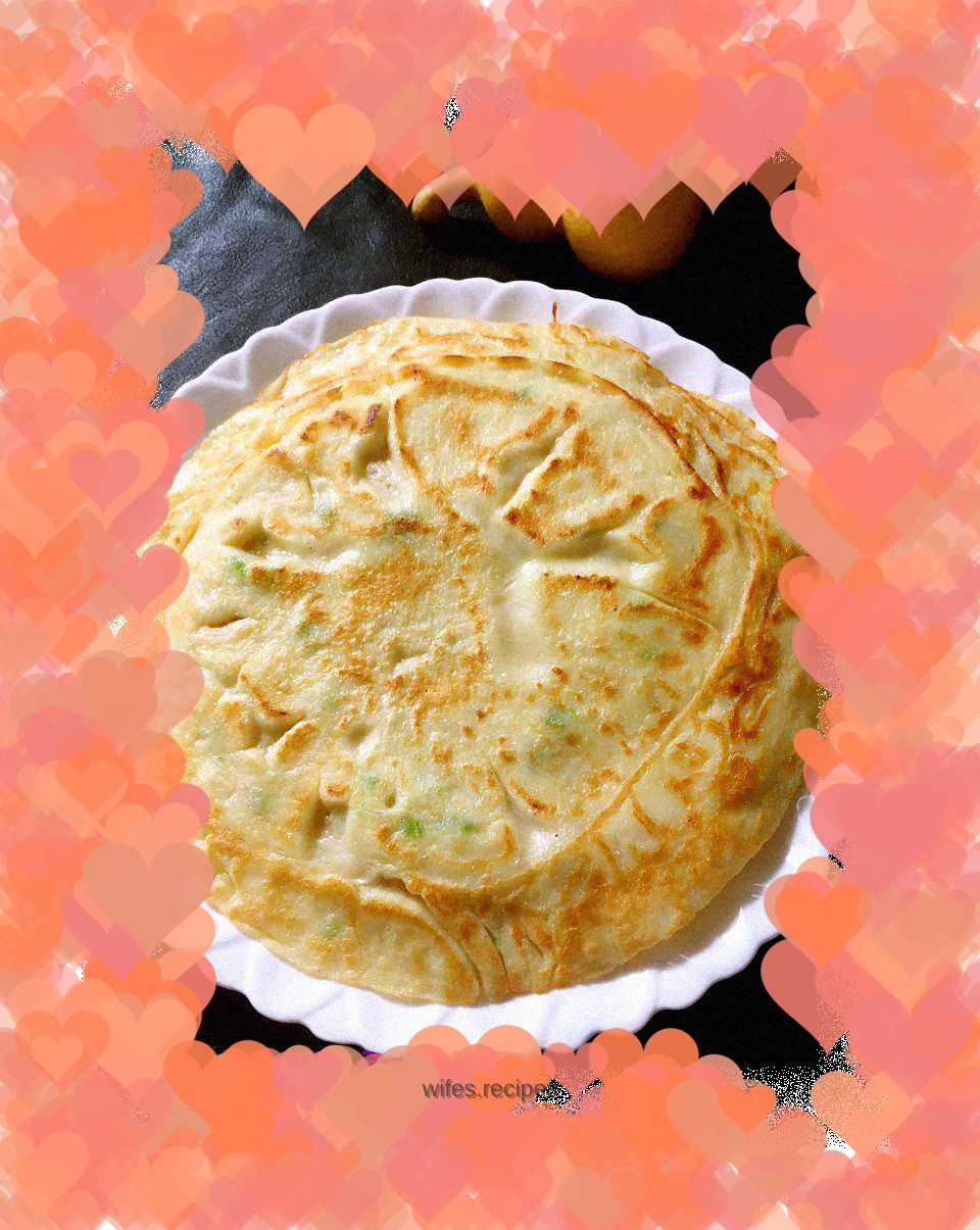 Pan-fried egg pancake
