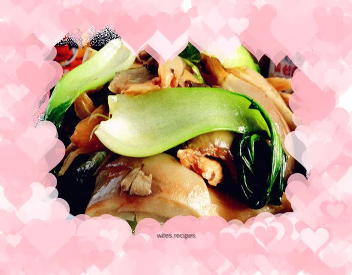 Fermented bean curd and oyster mushroom