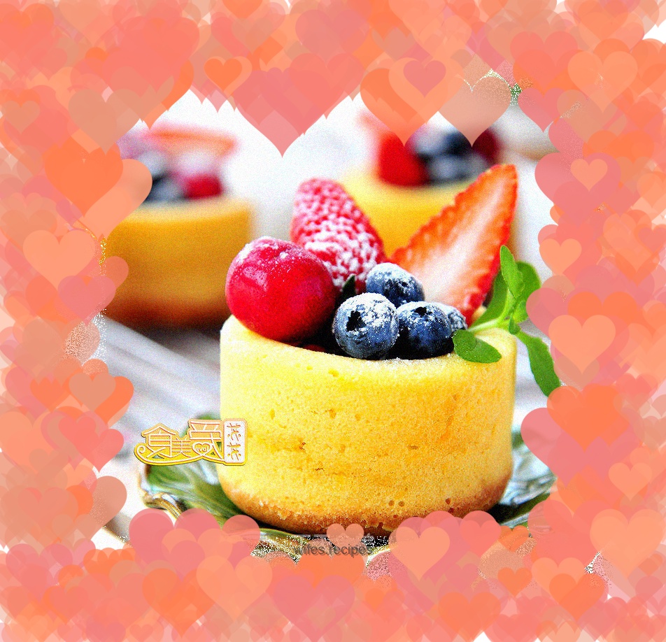 Fruit cake cups that amaze guests