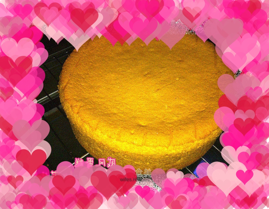 Chiffon Cake (8-inch 5-egg recipe)