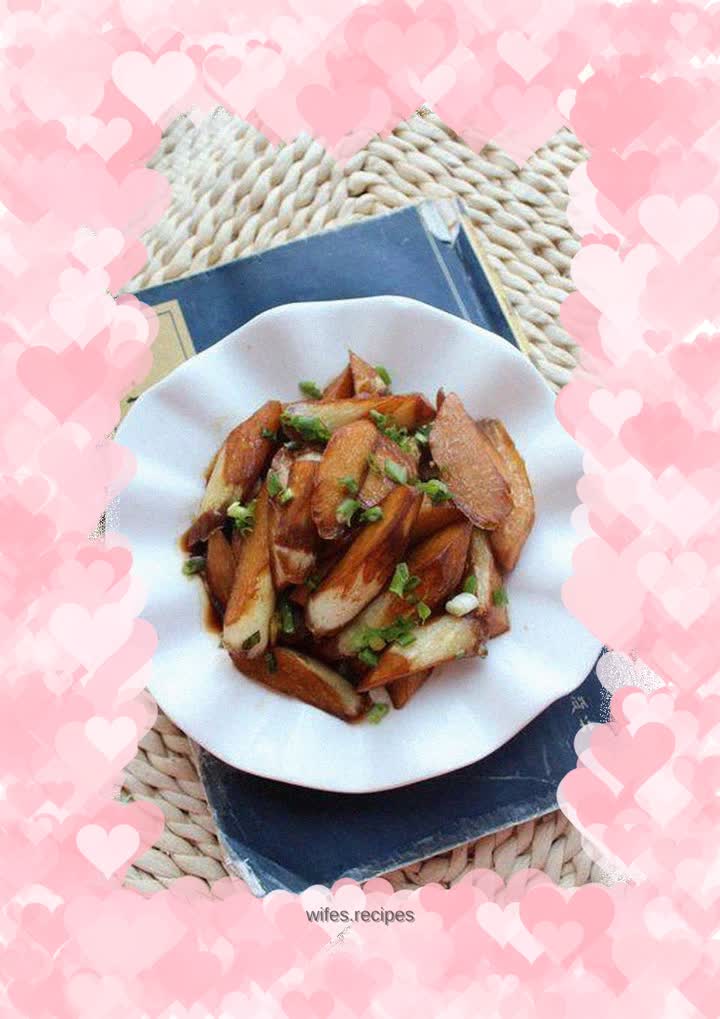 Braised Wild Rice in Oil