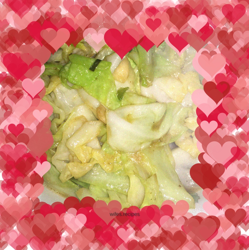 Stir-fried cabbage