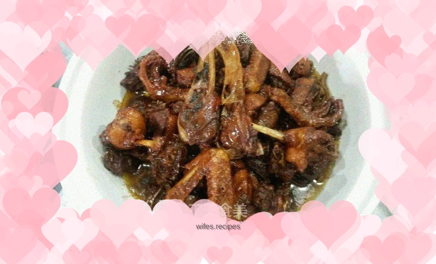 Special local duck pot