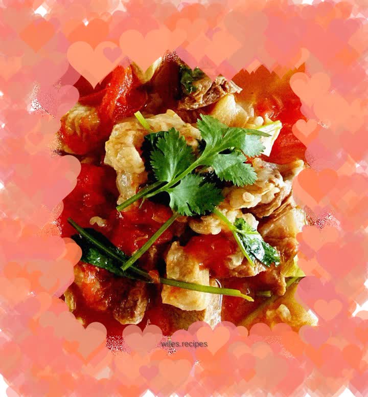 Beef Stewed with Tomatoes
