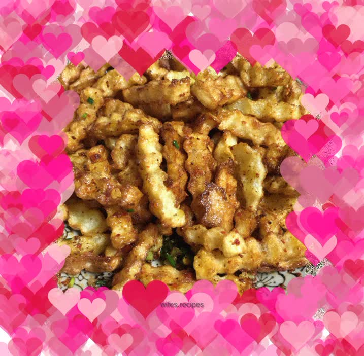 Spicy French fries