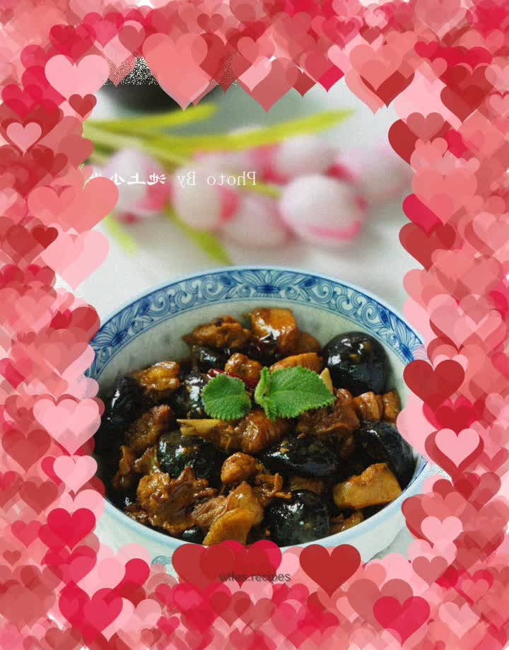 Braised Chicken with Mushrooms