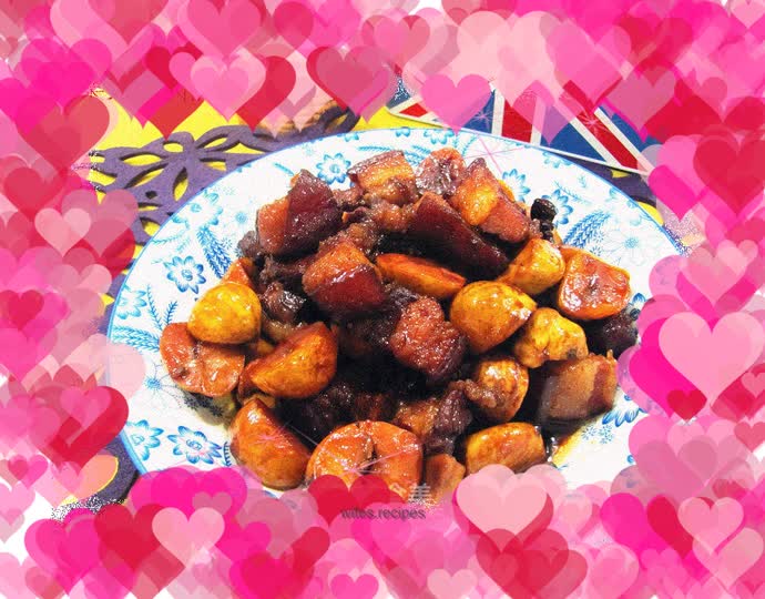 Braised Pork and Braised Chestnuts