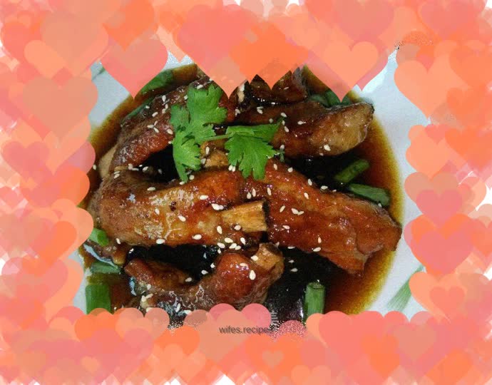 Zero cooking skills - honey-glazed pork ribs