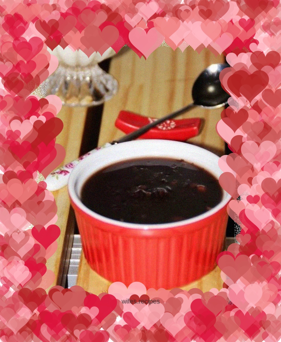 Black and Red Double Absolute Blood and Heart Nourishing Porridge