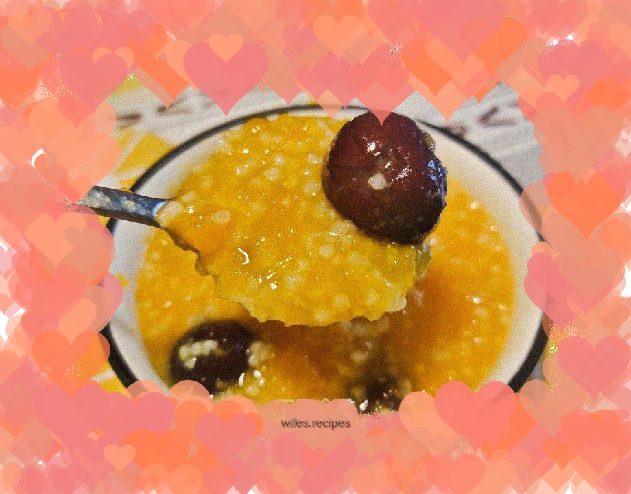 Millet and Pumpkin Porridge for Lazy People