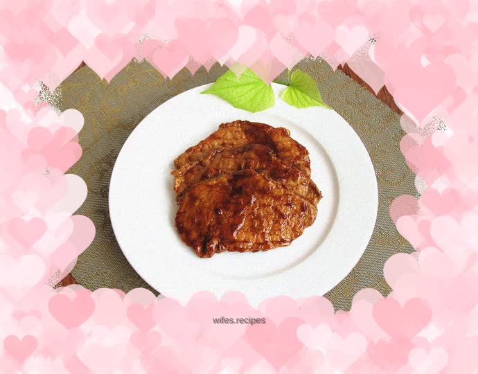 Pan-fried pork chop