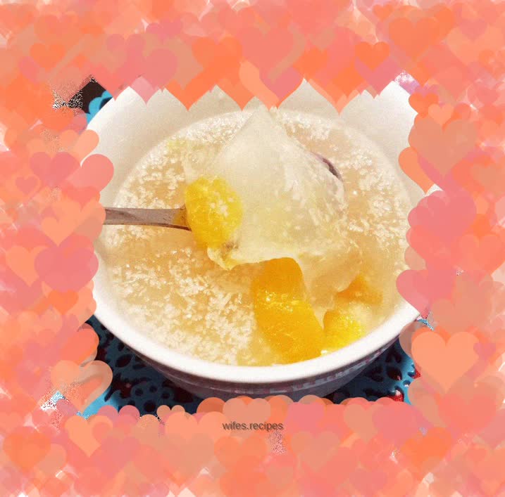 Orange Coconut Pudding