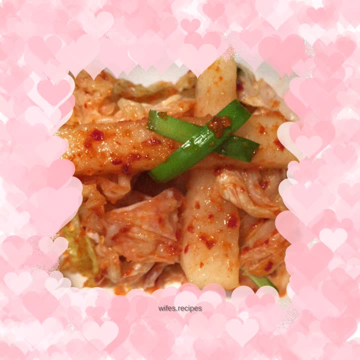 Simple version of spicy cabbage