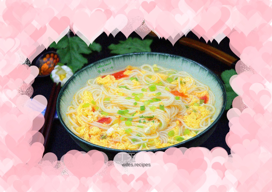 Tomato and egg noodles