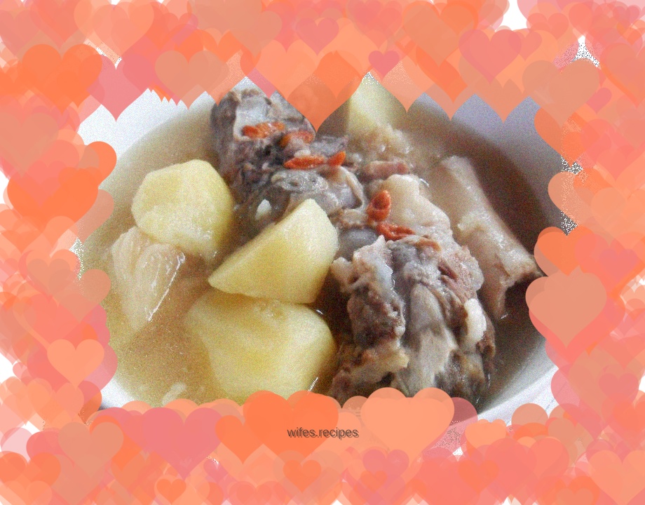 Hericium big bone soup