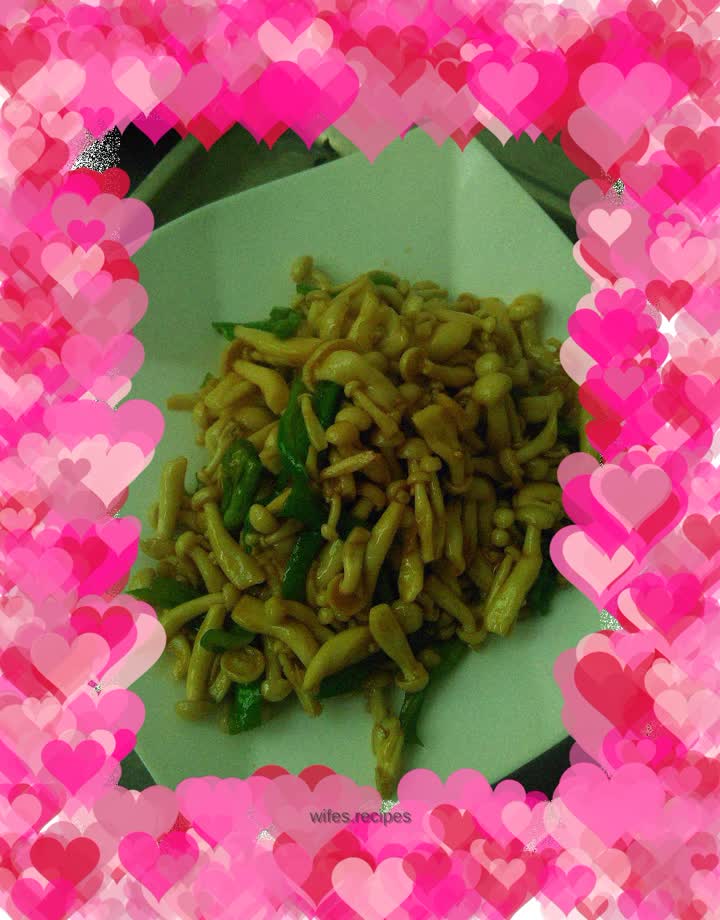 White Jade Mushroom in Oyster Sauce