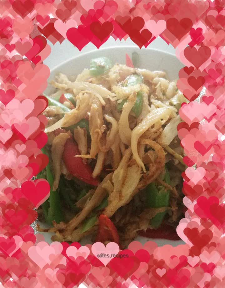 Stir-fried whitebait with hot pepper