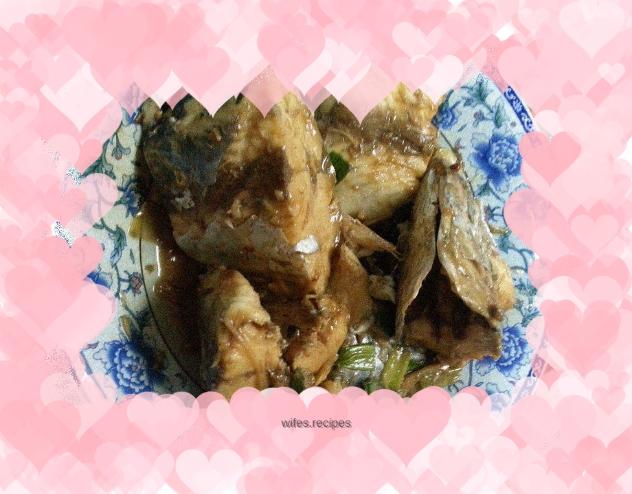 Home-made mackerel stew (general stew method for sea fish)