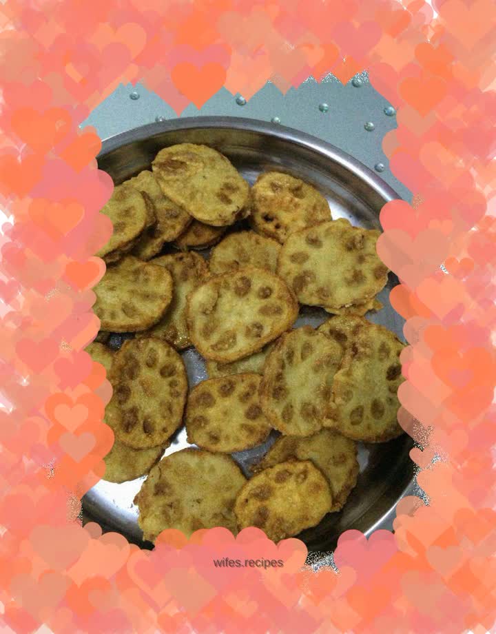 Fried lotus root box