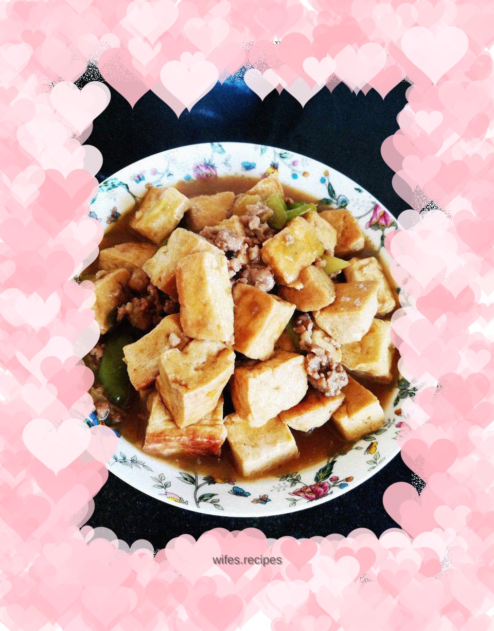 Minced Pork Tofu