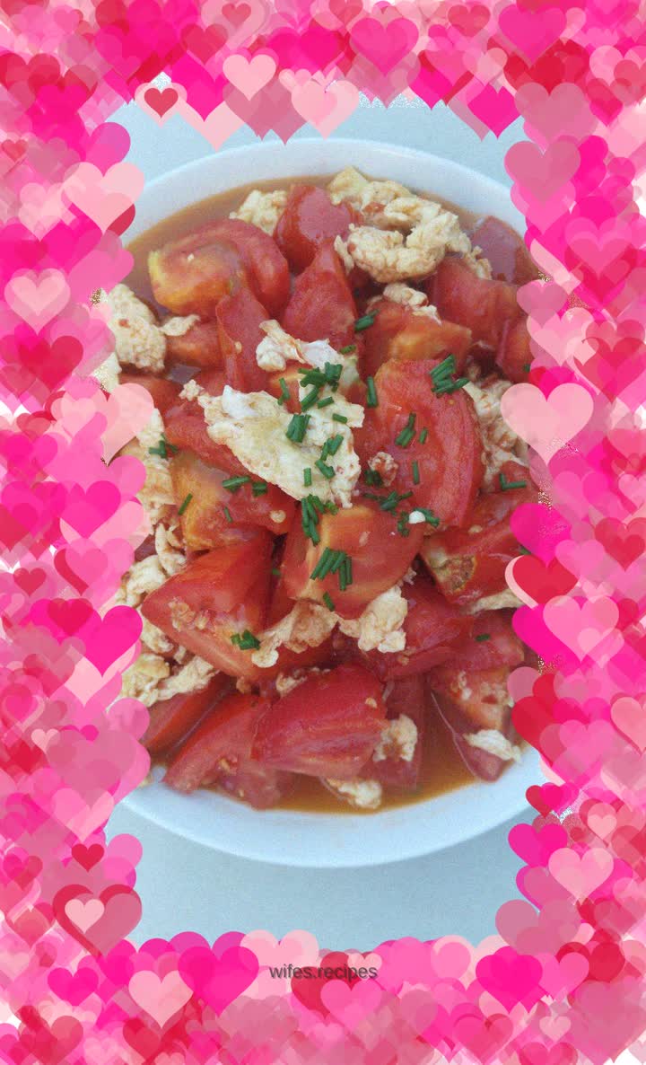 Tomato scrambled eggs