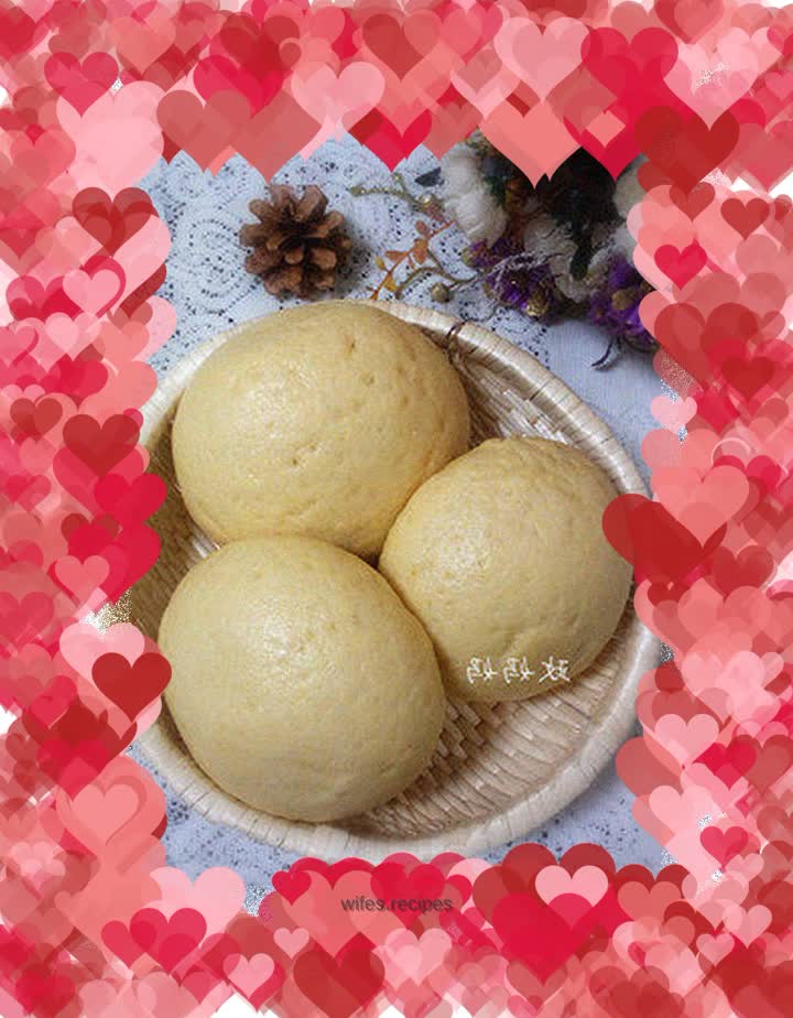 Cornmeal steamed buns