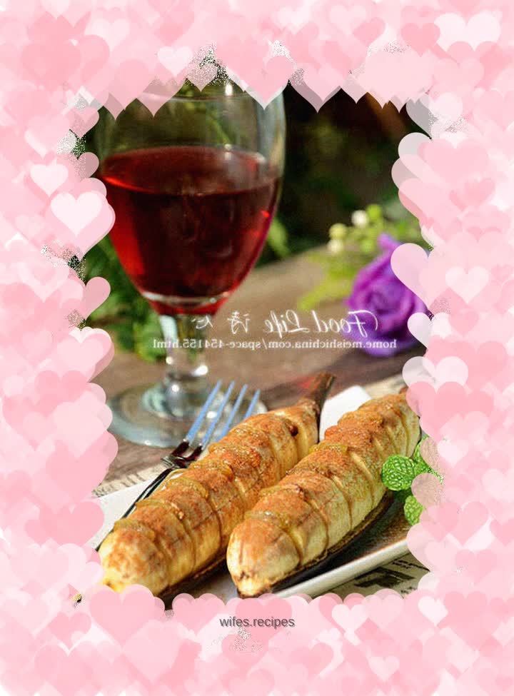 [Cinnamon Roasted Banana]---Simple and sweet afternoon tea