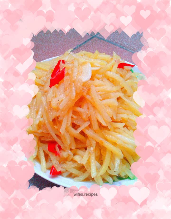 Hot and sour potato shreds