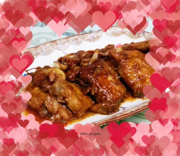 Braised hairtail fish