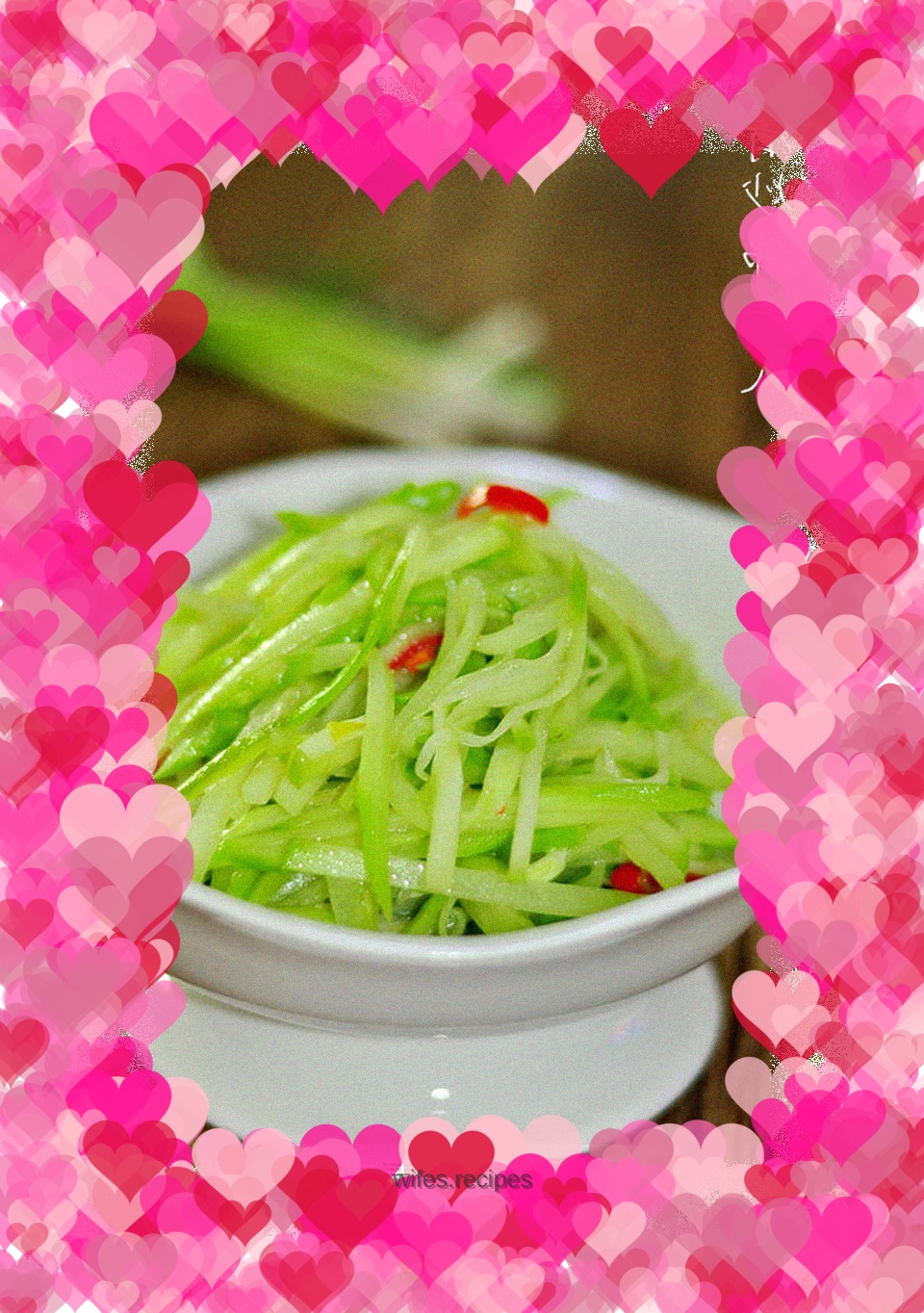 Stir-fried chayote