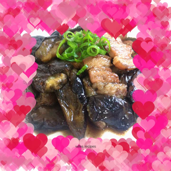 Braised eggplant