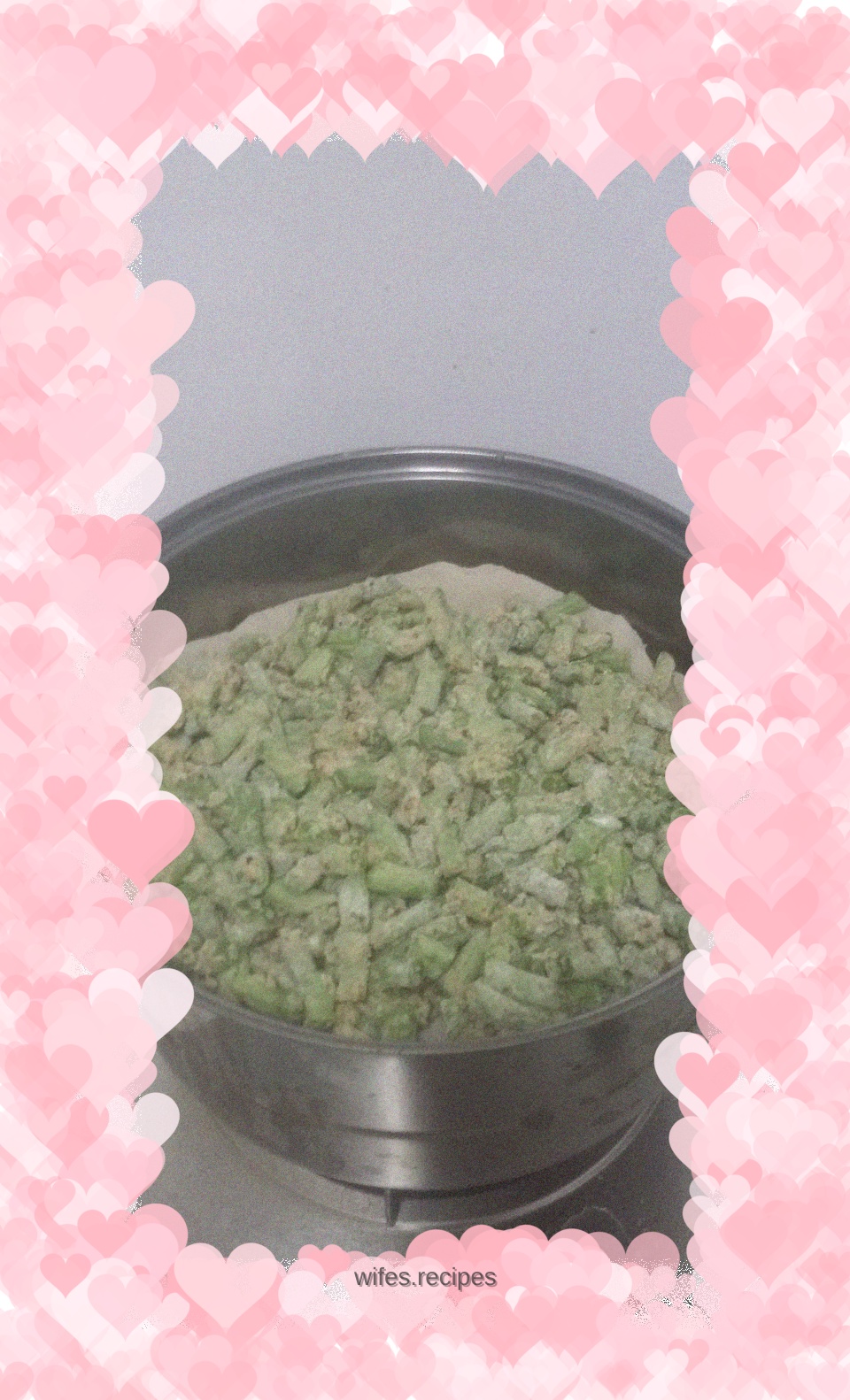 Beans and wheat rice