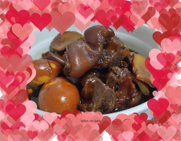 Egg, Pig’s Knuckle, Ginger