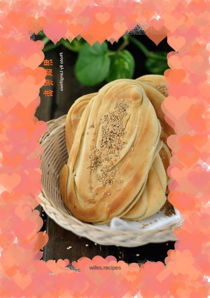 Oil and salt sesame cake