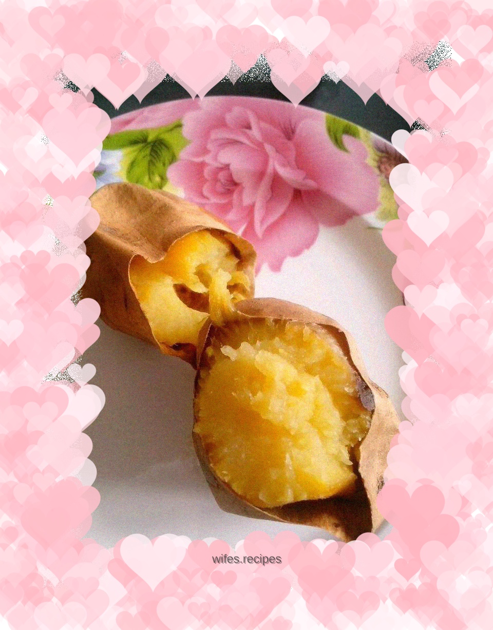 Roasted sweet potatoes