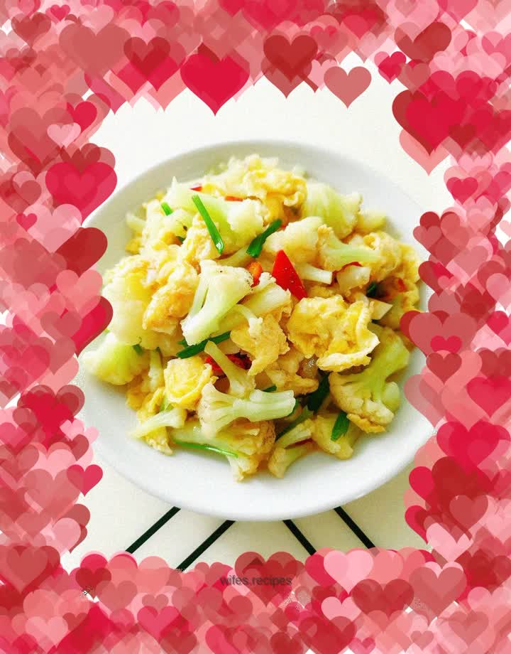 Cauliflower Scrambled Eggs