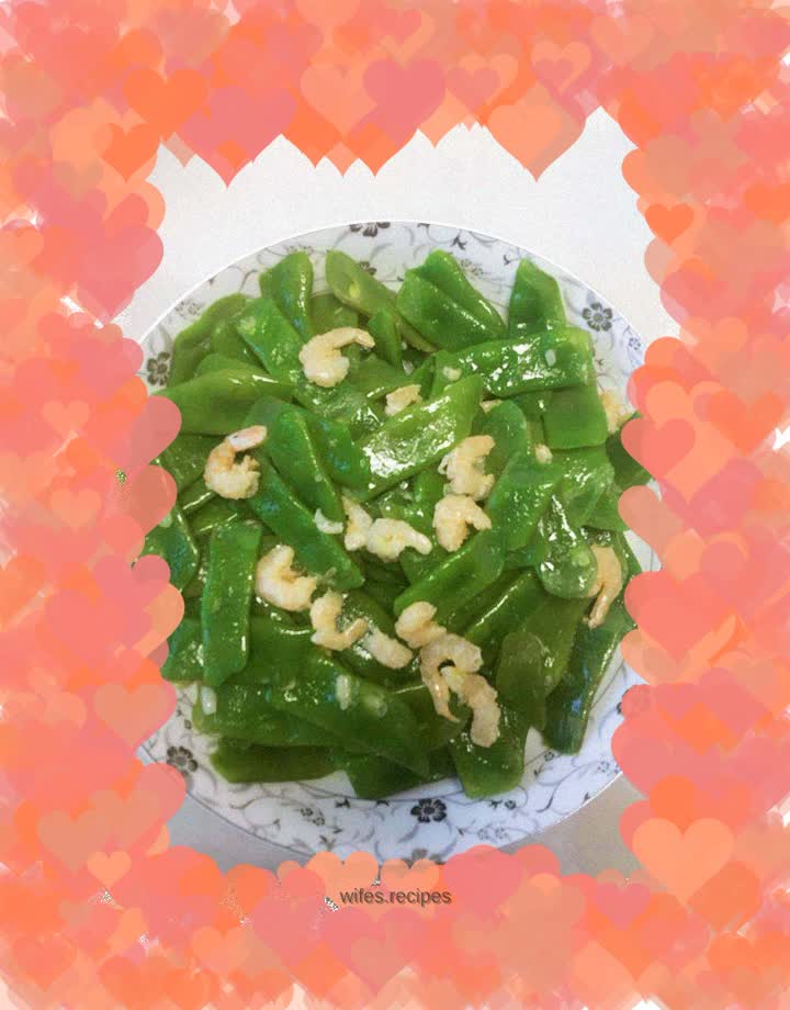 Dried rice and kidney beans