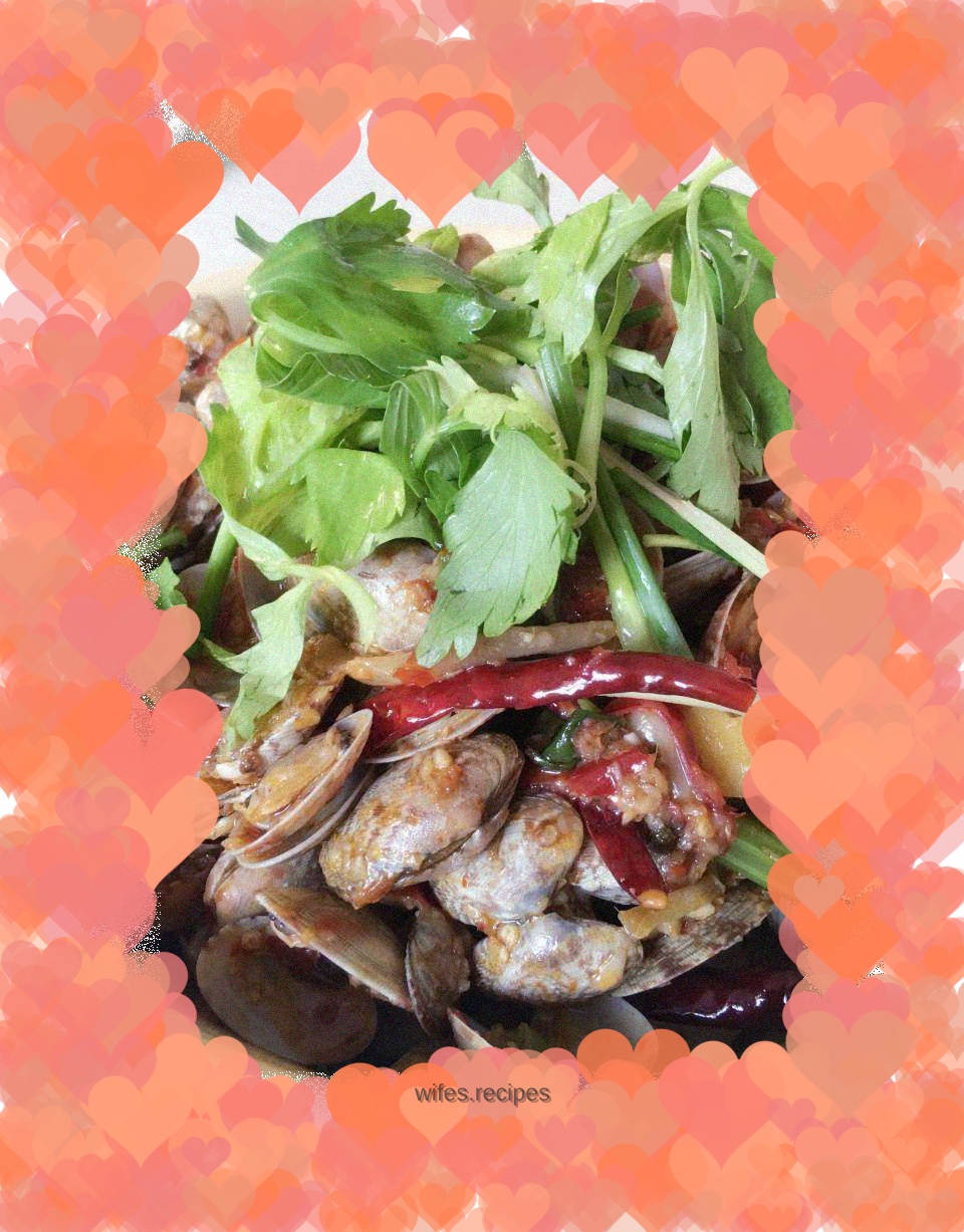 Sichuan spicy clams