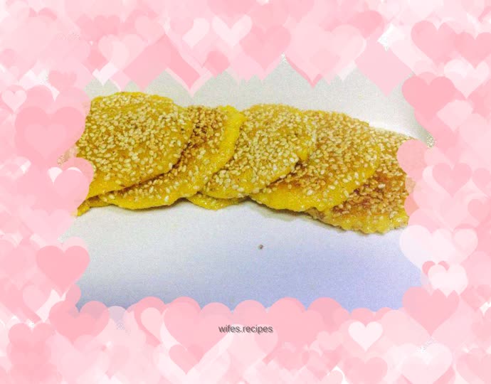 Sesame pumpkin cake