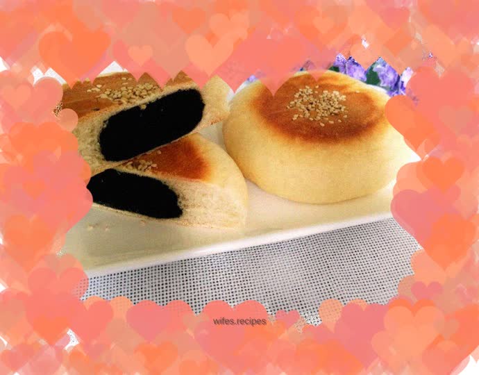 Japanese bean paste buns