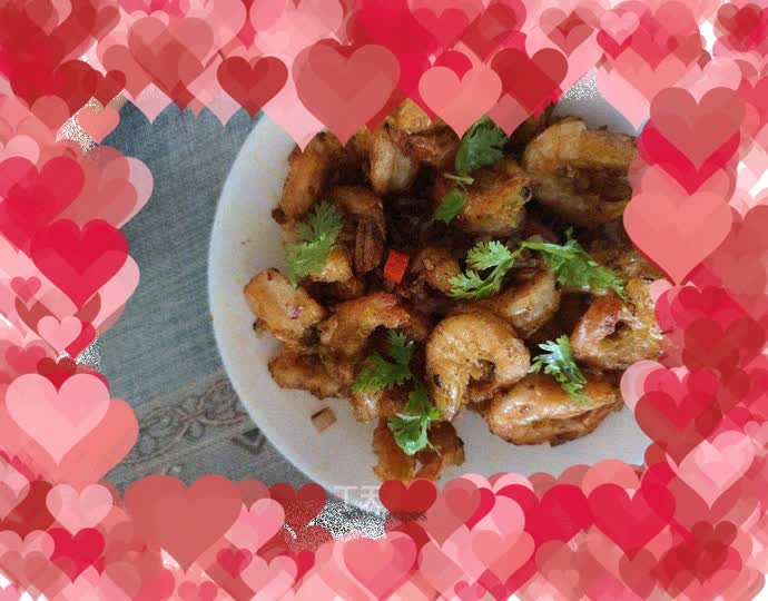 Salt and pepper prawns