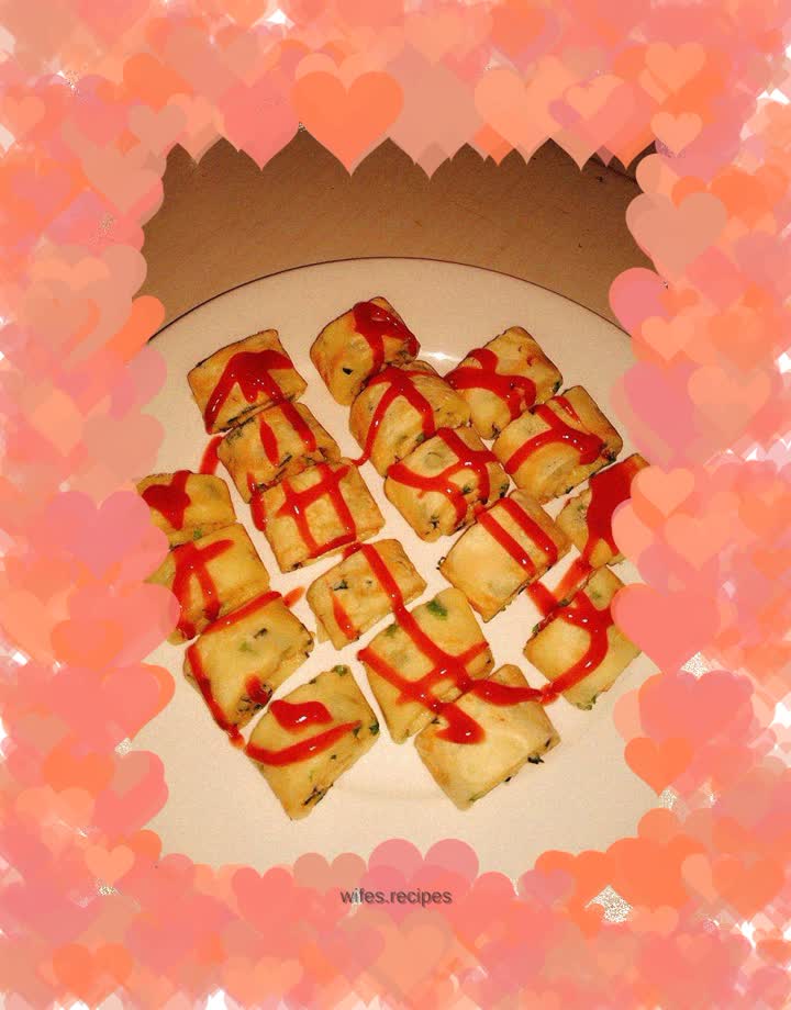 Chive egg roll