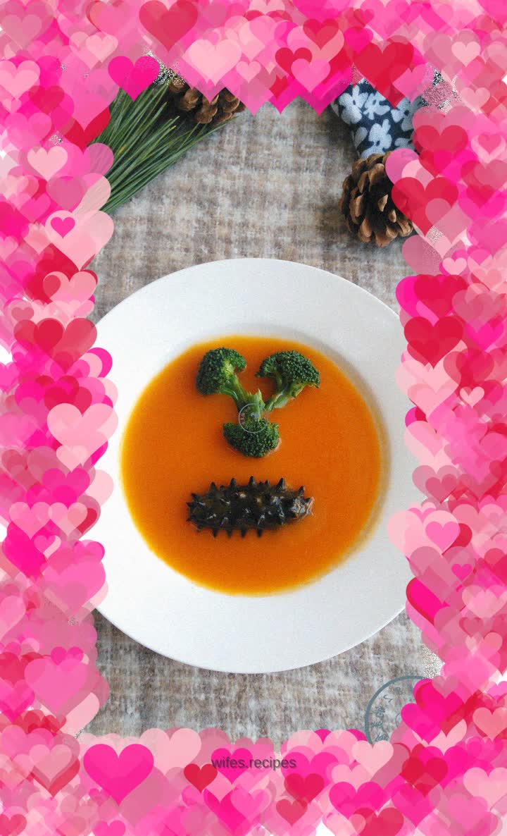 Golden soup sea cucumber