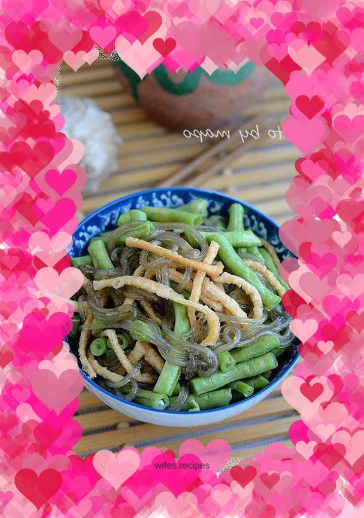 Mother's taste-----Mahua Bean Stewed Vermicelli