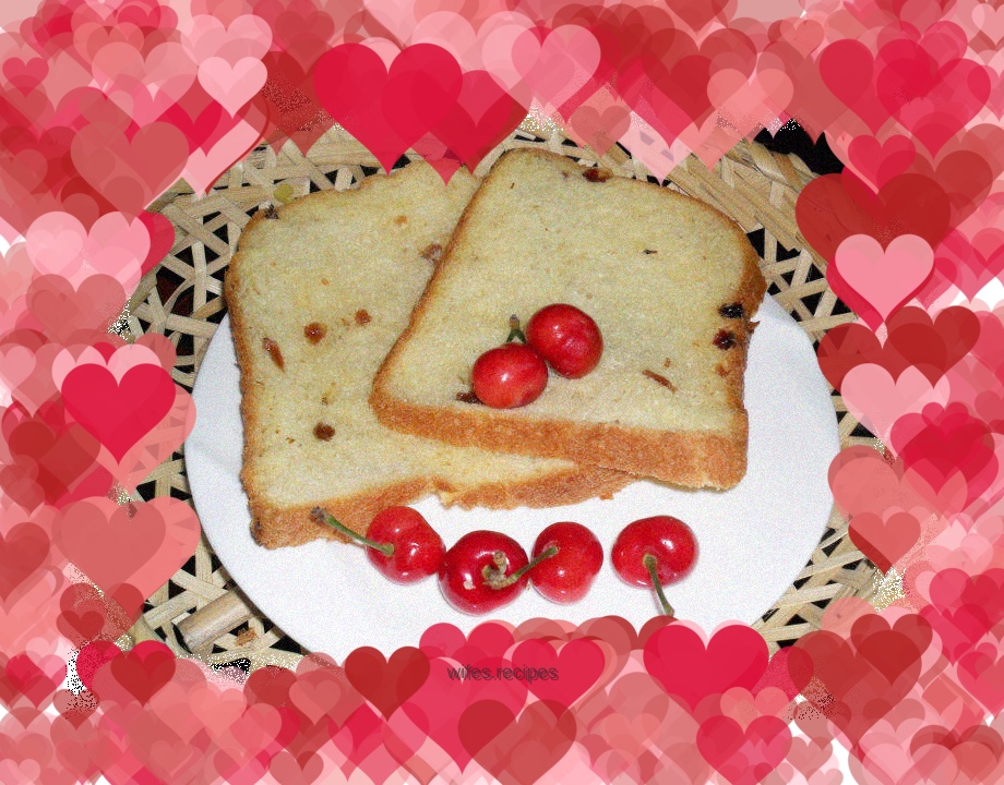 Nutritious breakfast - lazy version of raisin bread