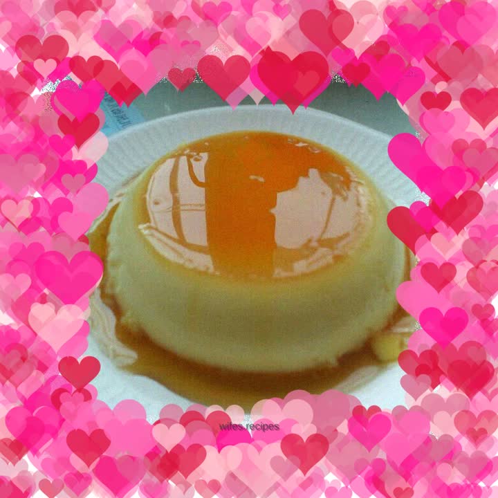 The easiest caramel pudding